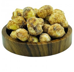 Frisch gebrannte Macadamia