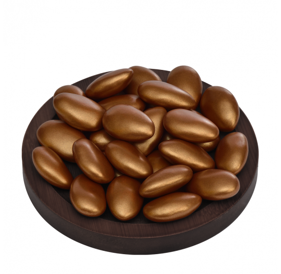 Hochzeitsmandeln Bronze Metallic