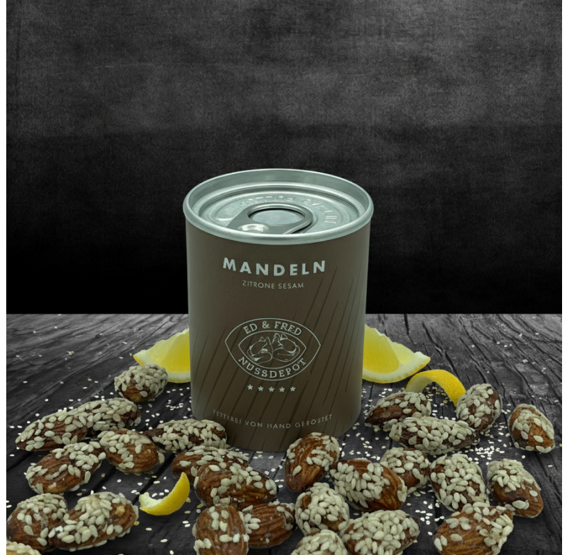 لوز – ليمون وسمسم