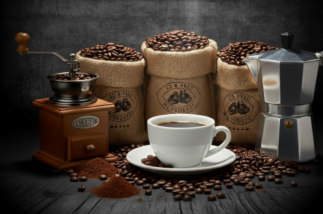 Woman in kitted sweater