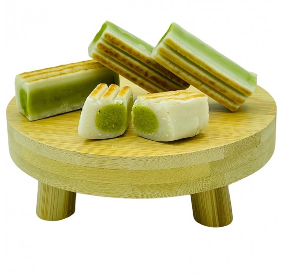 Marzipanfinger mit Pistazienfüllung